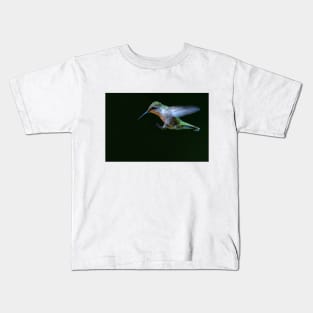 Incoming - Ruby-throated hummingbird Kids T-Shirt